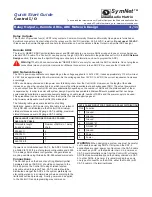 Preview for 4 page of Symetrix SymNet Audio Matrix Control I/O Quick Start Manual