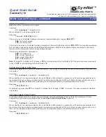 Preview for 7 page of Symetrix SymNet Audio Matrix Control I/O Quick Start Manual