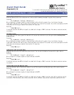 Preview for 8 page of Symetrix SymNet Audio Matrix Control I/O Quick Start Manual