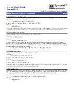 Preview for 9 page of Symetrix SymNet Audio Matrix Control I/O Quick Start Manual