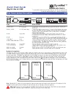 Preview for 3 page of Symetrix SymNet DigIO 12x12 DSP Quick Start Manual