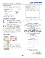 Preview for 3 page of Symetrix xIO Stage 4x4 Quick Start Manual