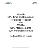 Symmetricom 58503B Getting Started Manual preview