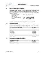 Preview for 27 page of Symmetricom GPS Antenna Installation Instructions Manual