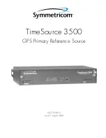 Symmetricom TimeSource 500 User Manual preview