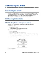 Предварительный просмотр 14 страницы Symmetricom TSC 4036B Operation And Maintenance Manual