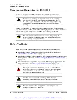 Preview for 49 page of Symmetricom TSG-3800 Series User Manual