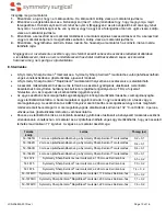 Preview for 179 page of Symmetry Surgical RapidClean Symmetry Sharp Kerrison Instructions Manual