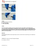 Preview for 184 page of Symmetry Surgical RapidClean Symmetry Sharp Kerrison Instructions Manual