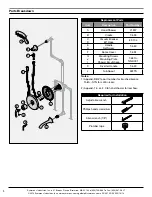 Предварительный просмотр 3 страницы Symmons Ballina S-5204-TRM Operation & Maintenance Manual