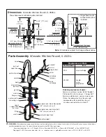 Preview for 4 page of Symmons Moscato S-2620-L Series Installation And Service Instructions