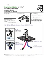 Preview for 1 page of Symmons Unity SLS-6612 Series Installation Brief