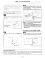 Preview for 8 page of Symphonic 7800S Owner'S Manual