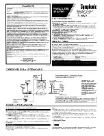 Предварительный просмотр 5 страницы Symphonic B19WM Owner'S Manual