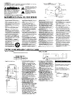 Предварительный просмотр 6 страницы Symphonic B19WM Owner'S Manual