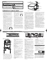 Предварительный просмотр 2 страницы Symphonic CWF2703 Owner'S Manual