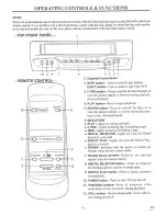 Предварительный просмотр 6 страницы Symphonic F1810M Owner'S Manual