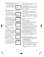 Предварительный просмотр 21 страницы Symphonic SC309C Owner'S Manual