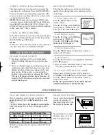 Предварительный просмотр 19 страницы Symphonic SC313B Owner'S Manual