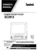 Symphonic SC3913 Owner'S Manual preview