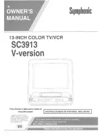 Preview for 1 page of Symphonic SC3913V Owner'S Manual