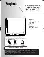 Symphonic SC520FDG Owner'S Manual preview