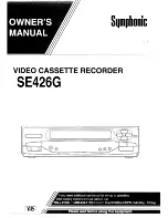 Symphonic SE426G Owner'S Manual preview