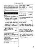 Preview for 12 page of Symphonic SE447SG Owner'S Manual