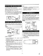 Preview for 13 page of Symphonic SF225A Owner'S Manual