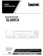 Preview for 35 page of Symphonic SL260CA Owner'S Manual