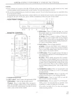 Preview for 8 page of Symphonic SL2860 Owner'S Manual