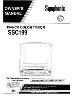 Symphonic SSC199 Owner'S Manual preview