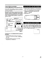 Предварительный просмотр 11 страницы Symphonic SSC199V Owner'S Manual