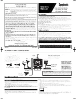 Preview for 1 page of Symphonic ST413C, ST419C Owner'S Manual