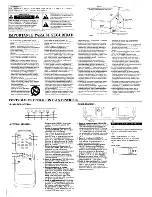 Предварительный просмотр 6 страницы Symphonic Symphonic ST413A Owner'S Manual