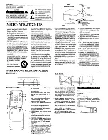 Предварительный просмотр 2 страницы Symphonic Symphonic ST4913 Owner'S Manual