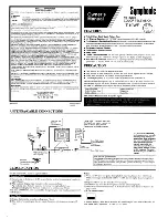 Symphonic T-19WF Owner'S Manual preview