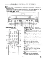 Preview for 8 page of Symphonic TVR13DC Owner'S Manual