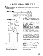 Preview for 8 page of Symphonic VR-79WF Owner'S Manual