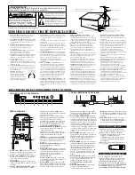 Предварительный просмотр 6 страницы Symphonic WFB20M4, WFS20M4 Owner'S Manual