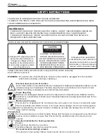 Preview for 3 page of Synaps THD-2800S User Manual