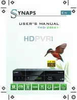 Предварительный просмотр 1 страницы Synaps THD-2856+ User Manual