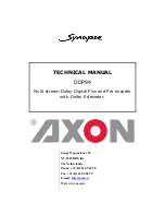 Предварительный просмотр 2 страницы Synapse DDP84 Installation And Operation Manual