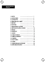 Preview for 2 page of Synchro Digital INOSOP07SK-4.0 User Manual