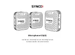 Synco G1(A2) User Manual preview