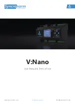 Syncronorm V:Nano 1024 Music Manual preview