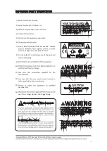 Предварительный просмотр 2 страницы syncrotek Nox Audio MX125 Owner'S Manual