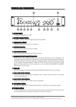 Предварительный просмотр 4 страницы syncrotek Nox Audio MX125 Owner'S Manual