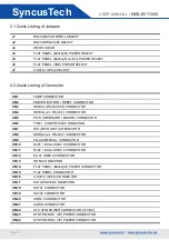 Preview for 6 page of SyncusTech EMB-BYT1000 User Manual