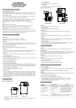 Preview for 1 page of syndome CLAIRE II 1000 User Manual